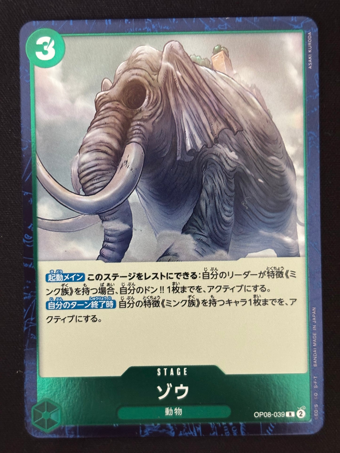 Stage Zoonesha OP08-039