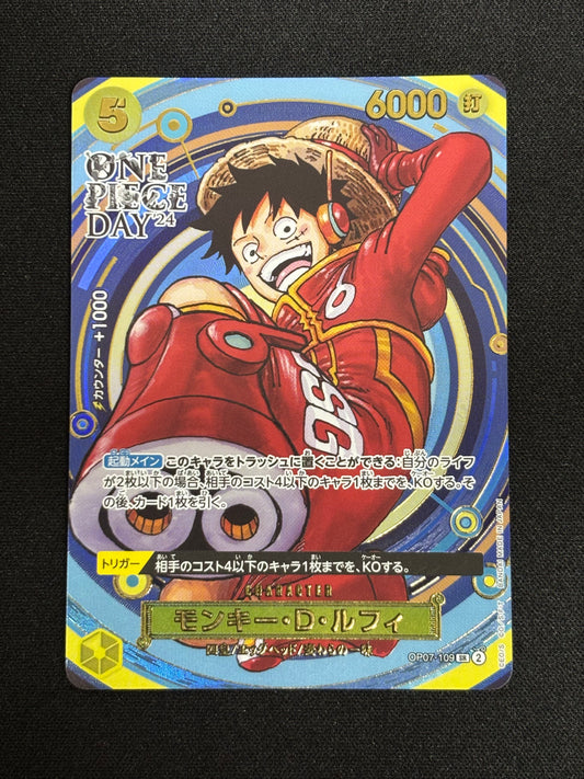 Luffy Promo One Piece Day 24 OP07-109 (état excellent)