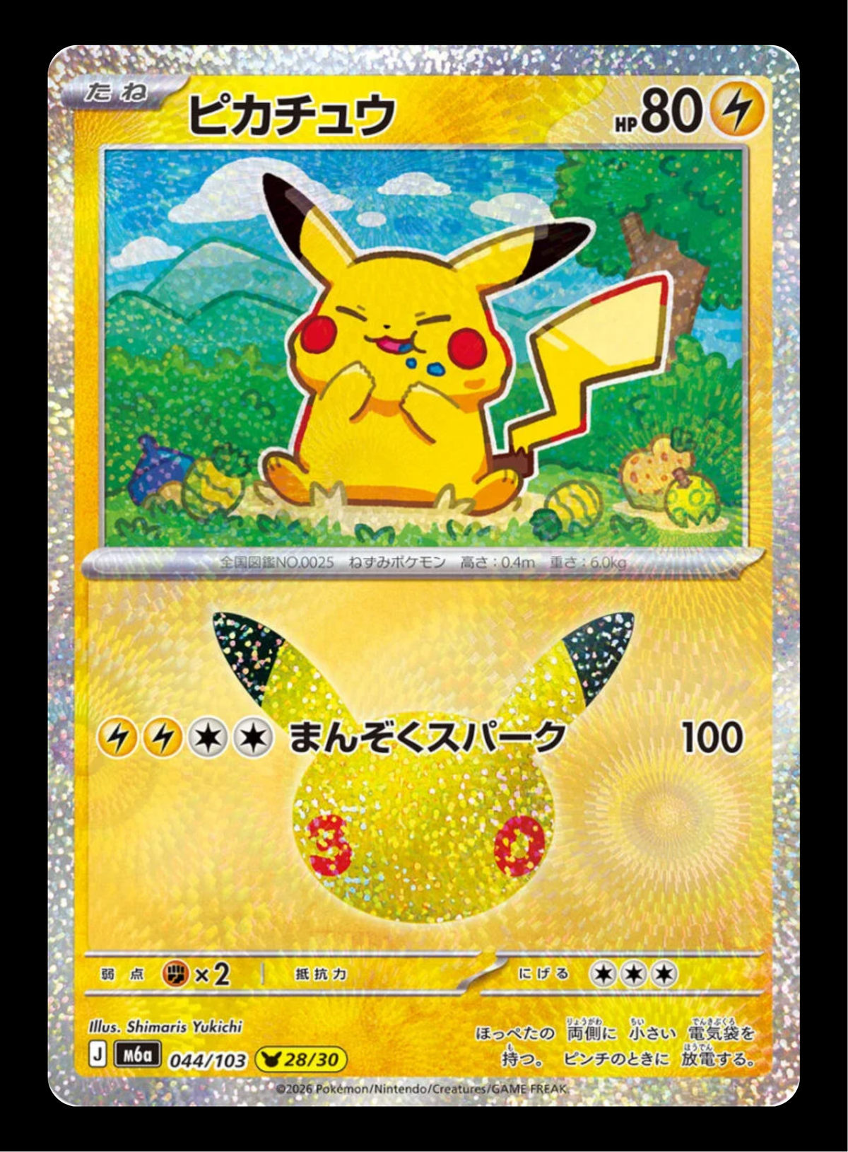 Pikachu 28/30