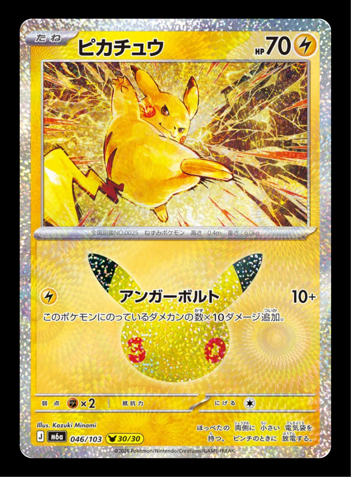 Pikachu 30/30