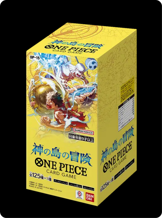 One Piece Japanese BOX OP-15 The Adventure of the Island of God