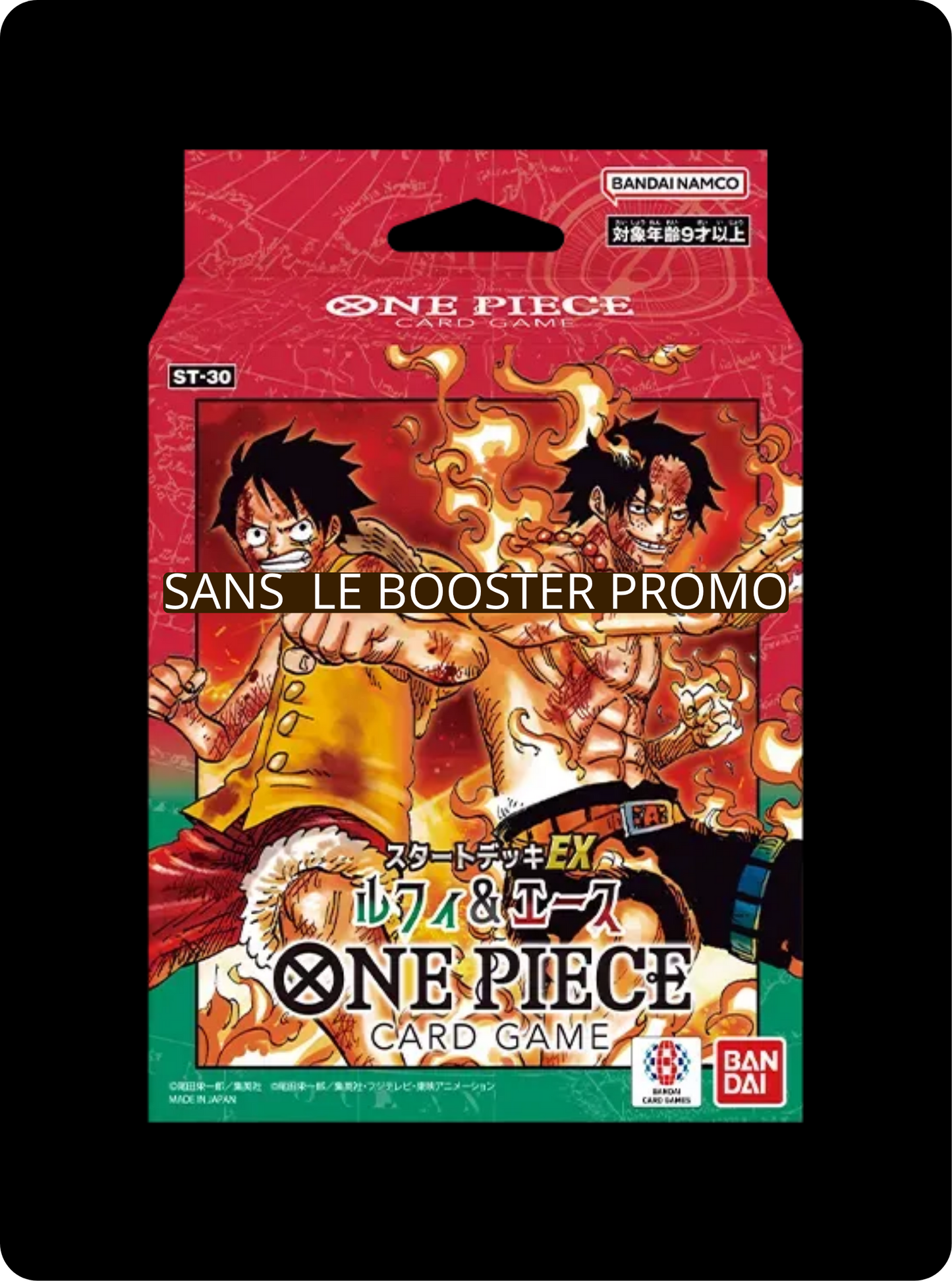 Deck ST-30 descellé (sans le pack bonus)