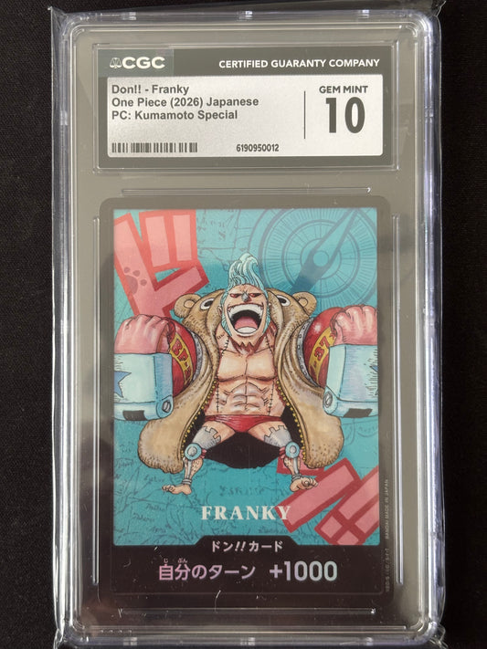 Don Kumamoto Francky CGC 10