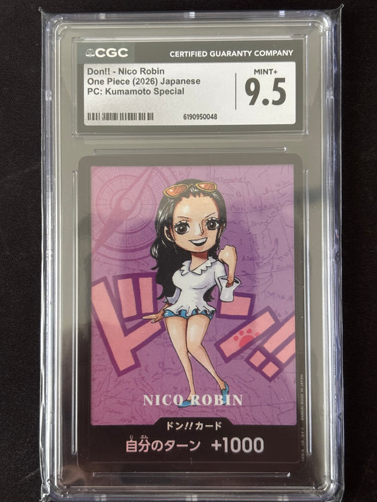 Don Kumamoto Robin CGC 9,5