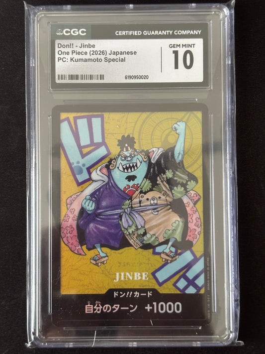Don Kumamoto Jimbe CGC 10
