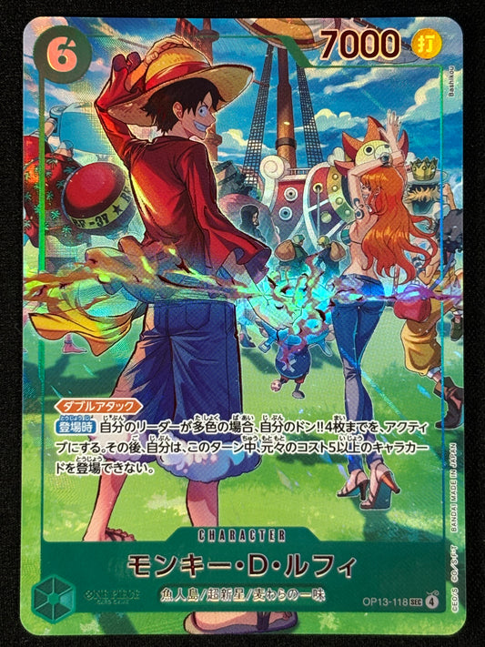 Luffy PROMO 3rd Anniv set OP13-118