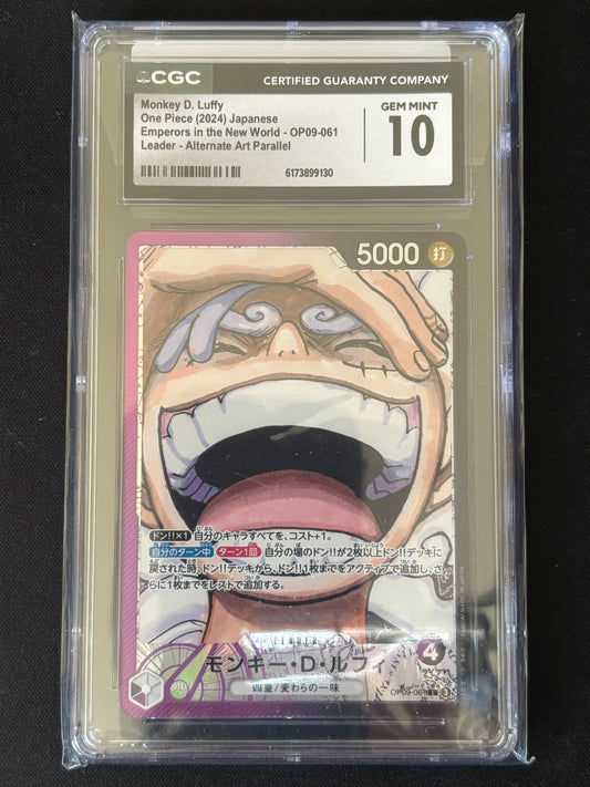 Luffy Leader alt CGC10 OP09-061