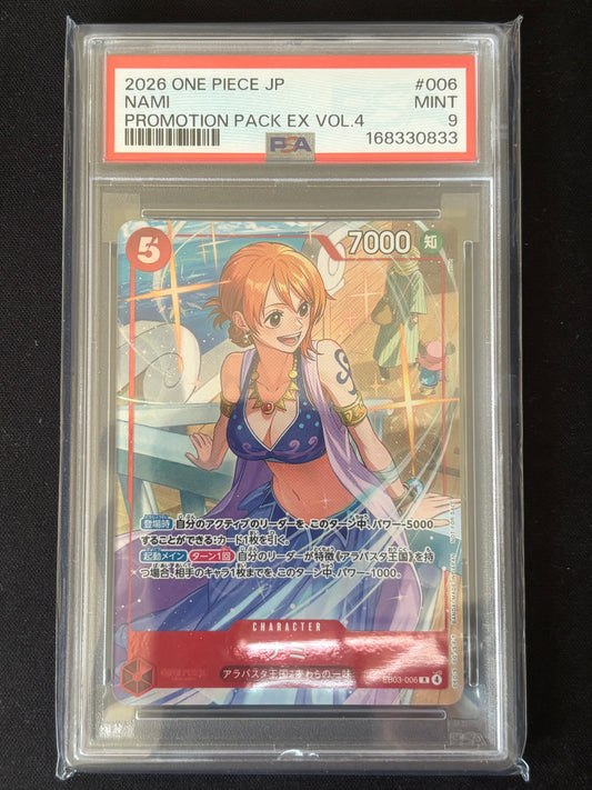 Nami Promo pack PSA 9 EB03-006