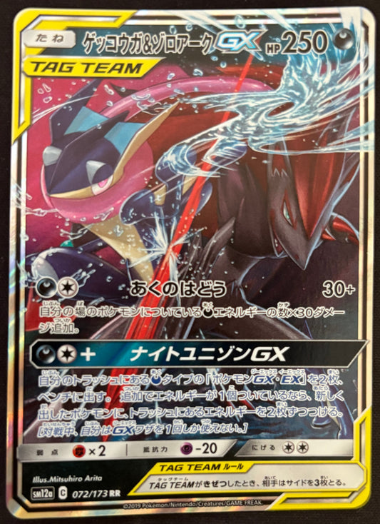 Tag Team Amphinobi / Zoroark sm12a 072/173