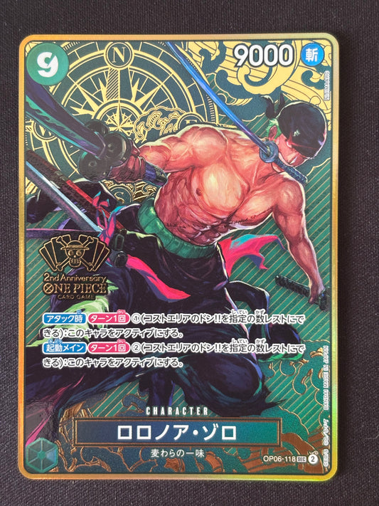Zorro sec alt OP06-118 2md anniv