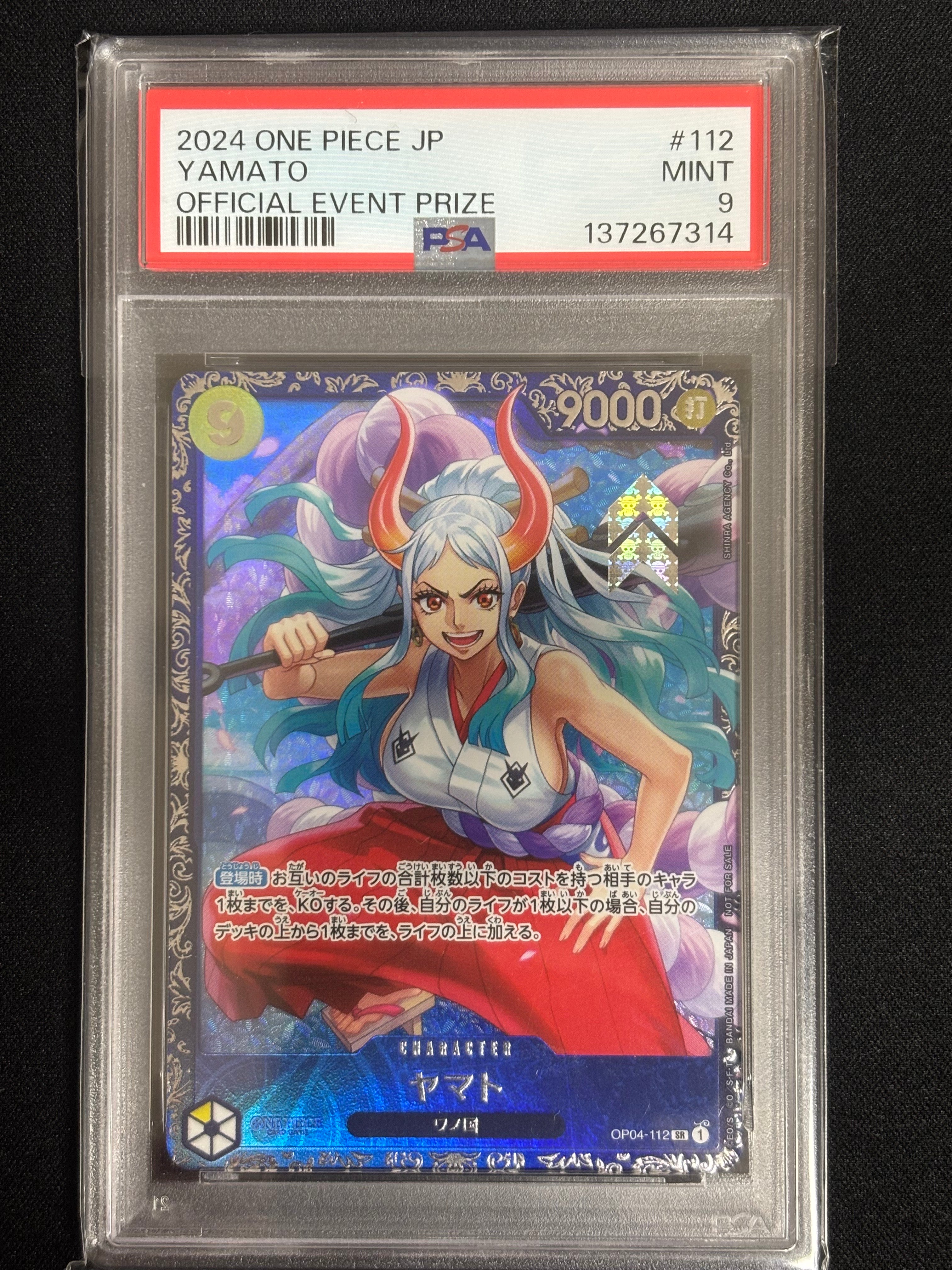 Yamato Cardprice PSA9 – Carte One Piece TCG Japonaise – cardsinjapan