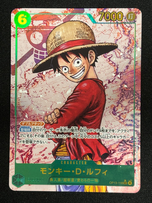 Luffy OP13-118 alt (état excellent)