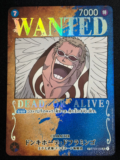 Doflamingo SP wanted ST03-009 (état excellent)