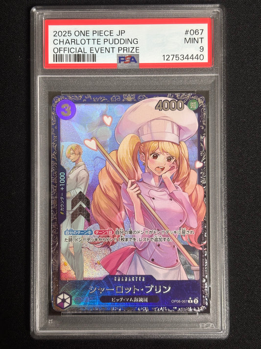 Charlotte pudding Flagship OP08-067 PSA 9