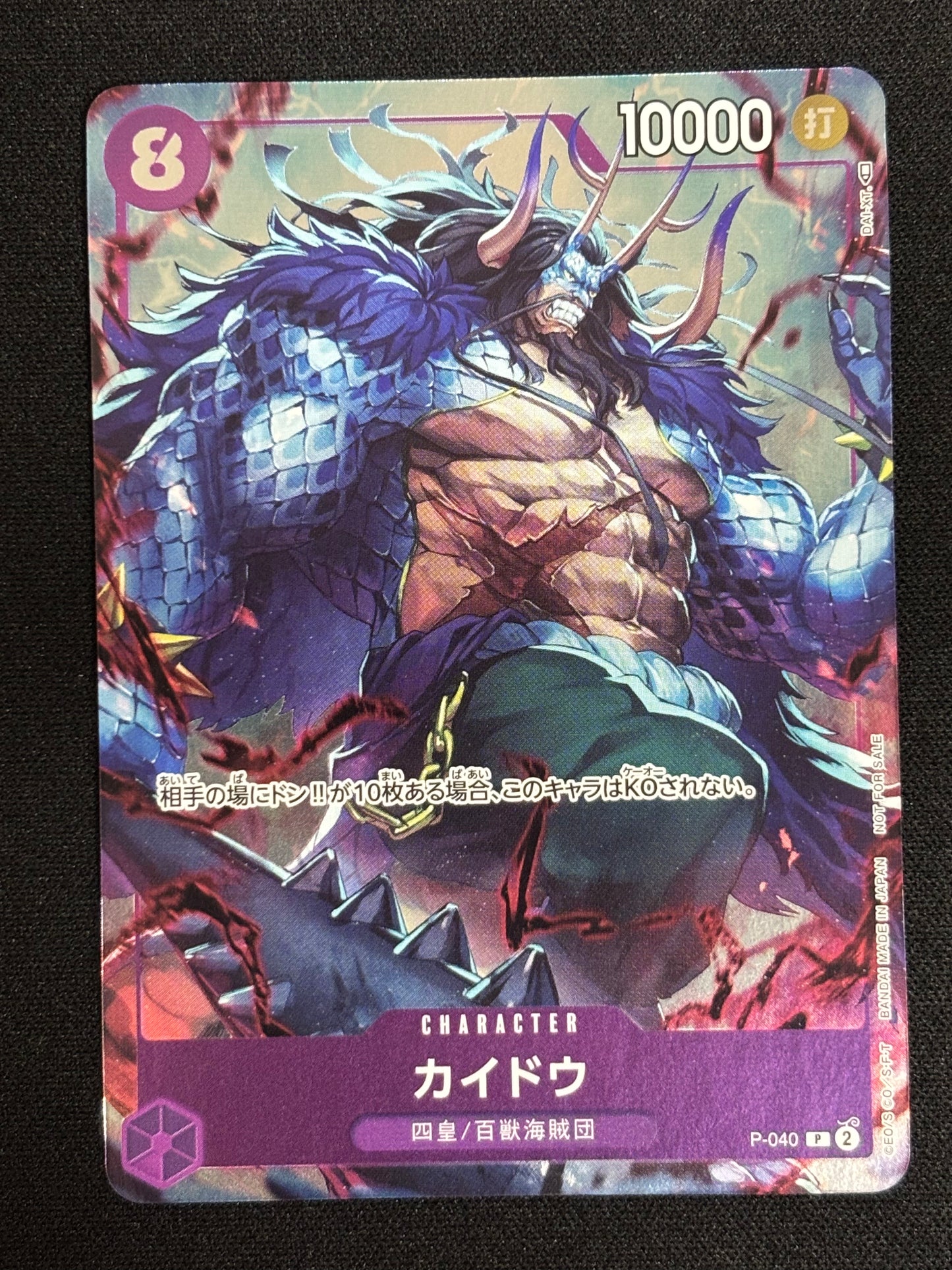 Kaido promo P-040
