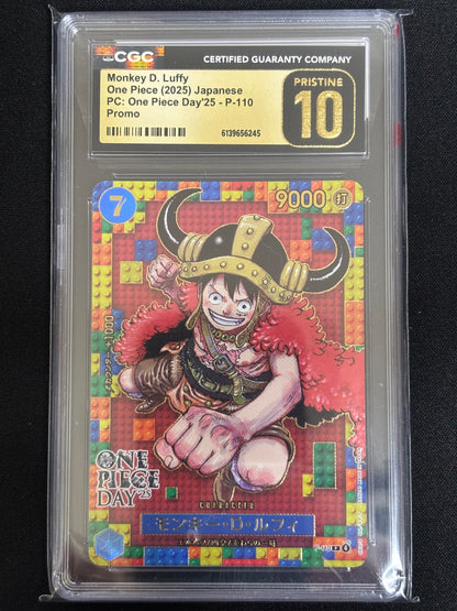 Luffy One Piece Day CGC10