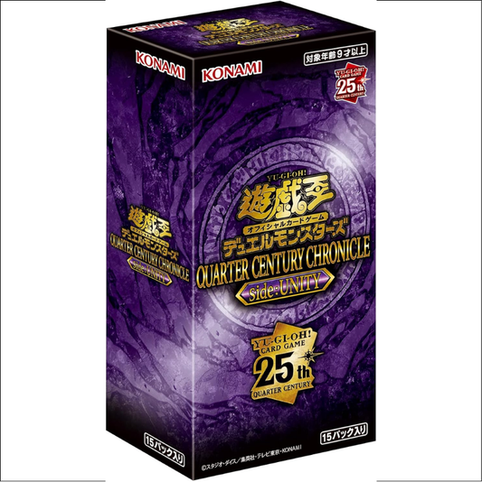 Display Yu-Gi-Oh! Quarter century chronicle Side UNITY asia