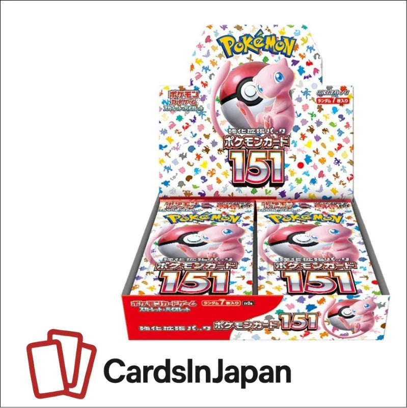 Japanese Pokémon display 151
