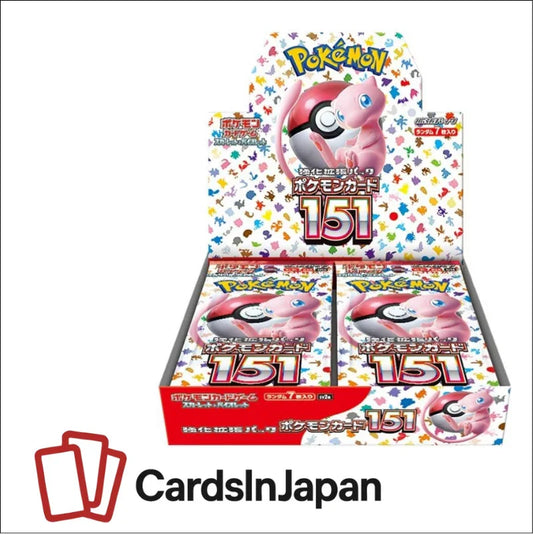 Japanese Pokémon display 151